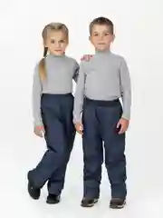 Тёмно-розовый брюки детские на флисе, осень Arctic kids