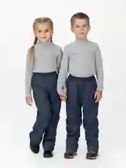 Тёмно-розовый брюки детские на флисе, осень Arctic kids