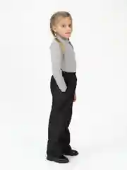 Тёмно-розовый брюки детские на флисе, осень Arctic kids