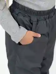 Тёмно-розовый брюки детские на флисе, осень Arctic kids