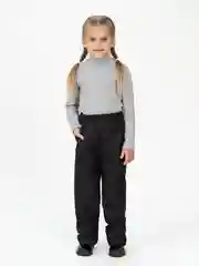 Тёмно-розовый брюки детские на флисе, осень Arctic kids