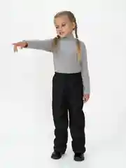 Тёмно-розовый брюки детские на флисе, осень Arctic kids