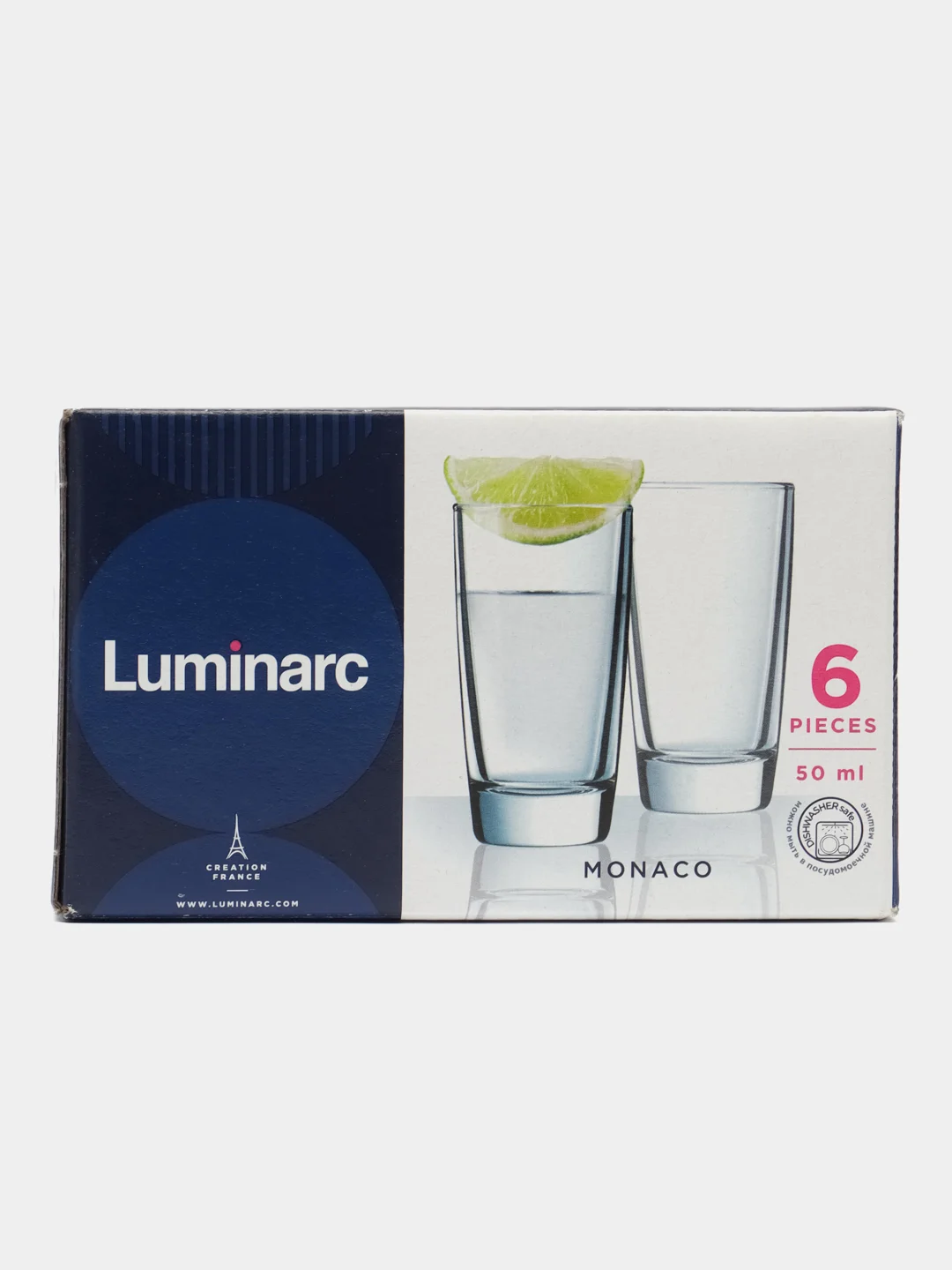 Набор стопок LUMINARC "Монако", 6 штук, 50 мл