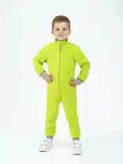 Комбинезон для мальчика, флисовый, Утенок, поддева