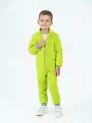 Комбинезон для мальчика, флисовый, Утенок, поддева