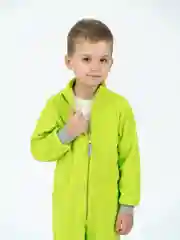 Комбинезон для мальчика, флисовый, Утенок, поддева