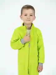 Комбинезон для мальчика, флисовый, Утенок, поддева