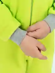 Комбинезон для мальчика, флисовый, Утенок, поддева