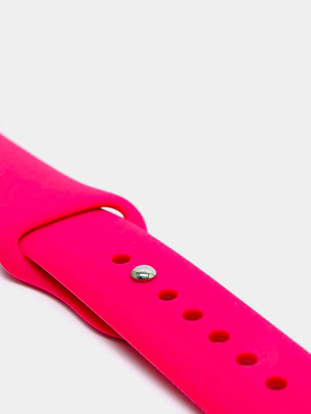 Тёмно-розовый силиконовые ремешки для Apple Watch 38/40/41 мм, 42/44/45 мм