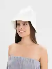 Шапка для бани, белая