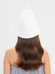 Шапка для бани, белая