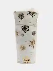 Золотой украшение для бутылки, мешок новогодний для бутылки