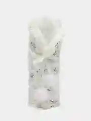 Серебряный украшение для бутылки, мешок новогодний для бутылки