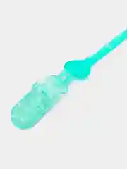 Бирюзовый держатель для соски-пустышки, прорезывателя, с зажимом, силиконовый