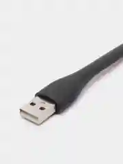 Черный светодиодная лампа-светильник, гибкая, настольная, USB фонарик