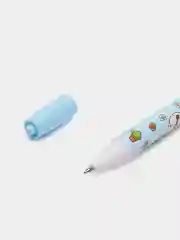 Розовый ручка-шпион шариковая, с невидимыми чернилами, УФ-фонарик