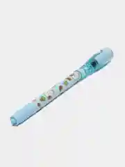 Розовый ручка-шпион шариковая, с невидимыми чернилами, УФ-фонарик
