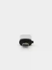Серебряный переходник USB 3.0 на Type-C OTG