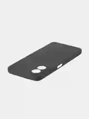 Черный чехол для Oppo A38, Oppo A18, Rosco, тонкий, силиконовый, с бортиком-защитой камер