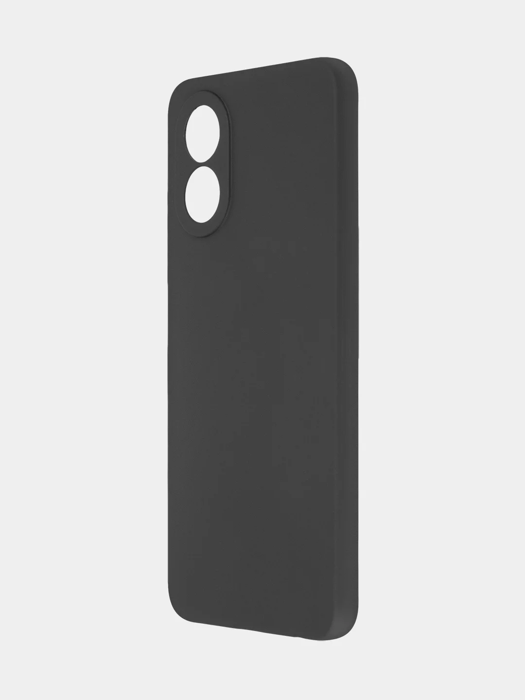 Черный чехол для Oppo A38, Oppo A18, Rosco, тонкий, силиконовый, с бортиком-защитой камер