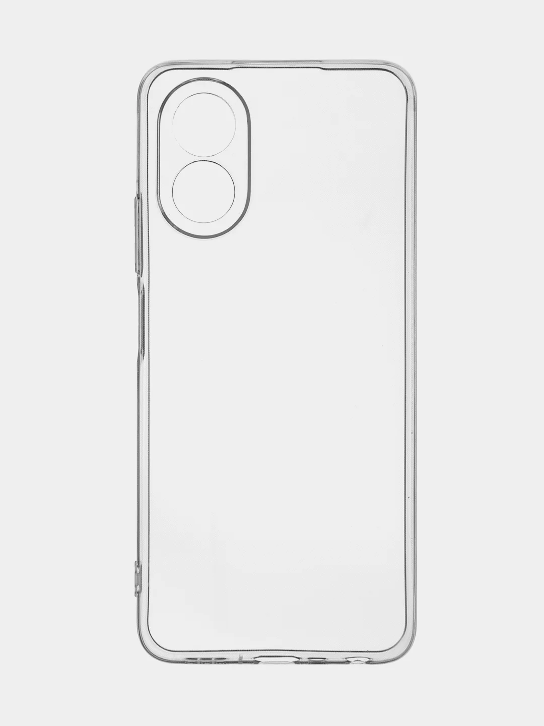 Прозрачный чехол для Oppo A38, Oppo A18, Rosco, тонкий, силиконовый, с бортиком-защитой камер