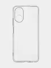 Прозрачный чехол для Oppo A38, Oppo A18, Rosco, тонкий, силиконовый, с бортиком-защитой камер