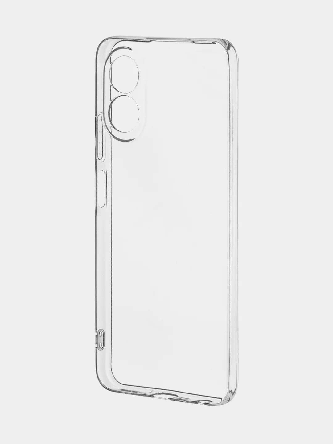 Прозрачный чехол для Oppo A38, Oppo A18, Rosco, тонкий, силиконовый, с бортиком-защитой камер