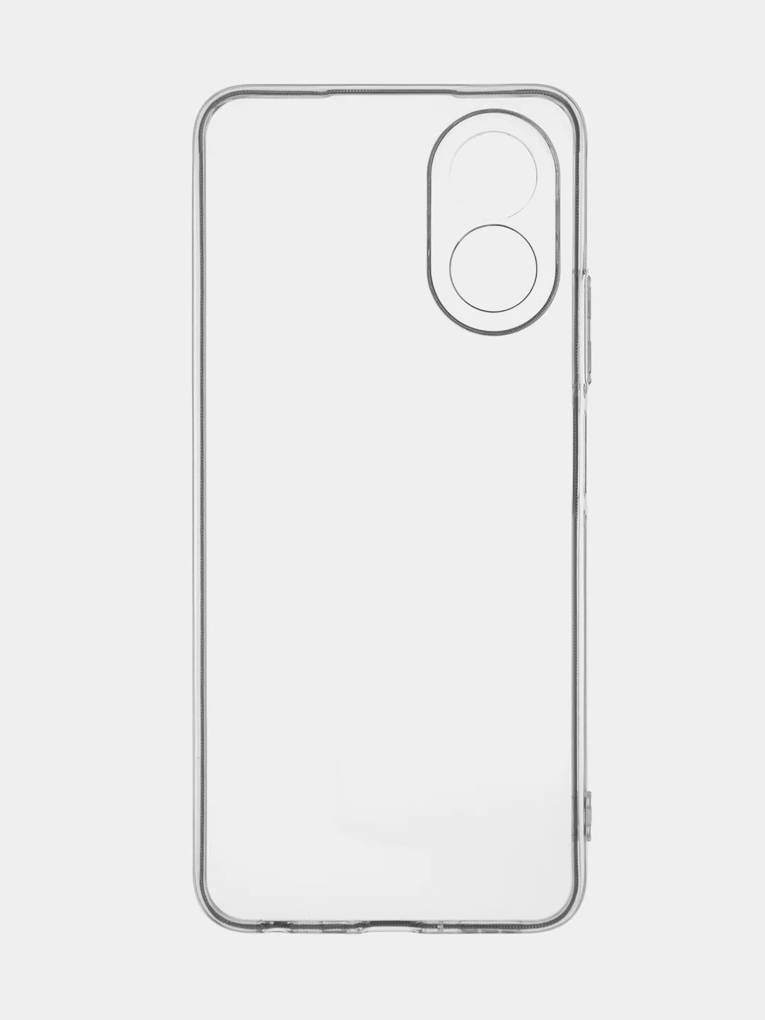 Прозрачный чехол для Oppo A38, Oppo A18, Rosco, тонкий, силиконовый, с бортиком-защитой камер