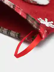 Аметистовый новогодние носочки для камина, новогодний набор носков для подарков