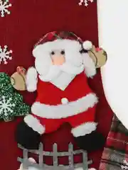 Аметистовый новогодние носочки для камина, новогодний набор носков для подарков