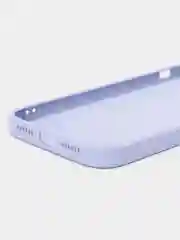 Лавандовый чехол силиконовый для iPhone 11, со стеклянной панелью, с защитой для камеры