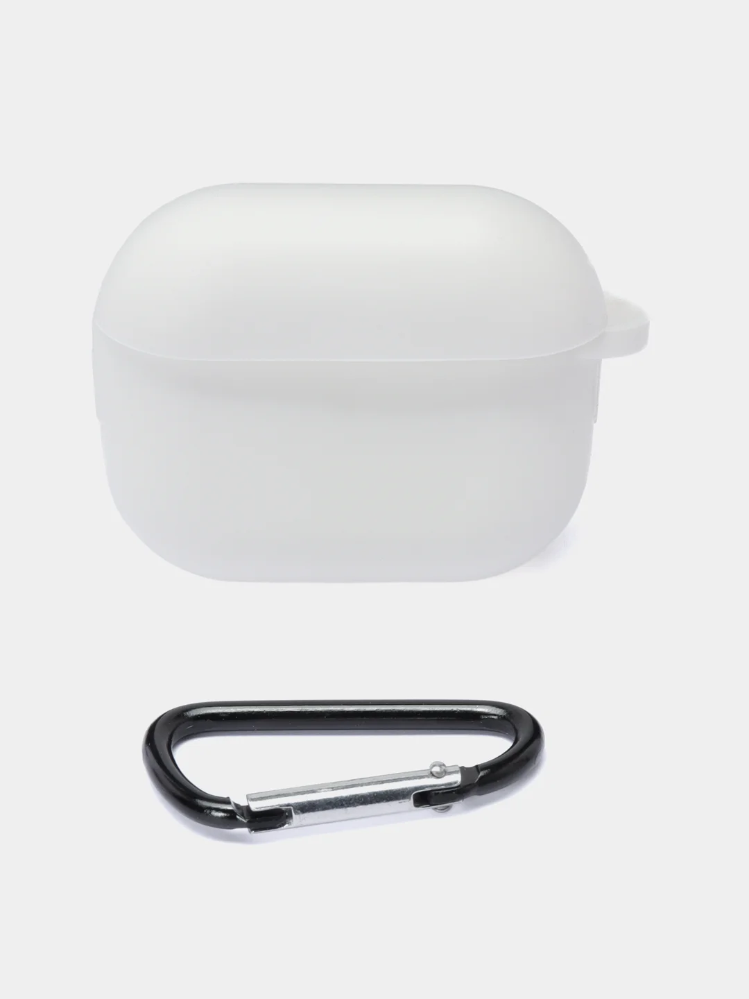 Белый силиконовый чехол для Airpods Pro, Airpods 2, Airpods 3