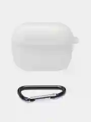 Белый силиконовый чехол для Airpods Pro, Airpods 2, Airpods 3