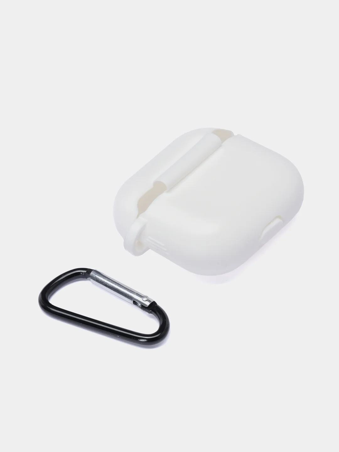 Белый силиконовый чехол для Airpods Pro, Airpods 2, Airpods 3