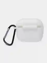 Белый силиконовый чехол для Airpods Pro, Airpods 2, Airpods 3