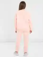 Конфетный женский спортивный костюм утепленный