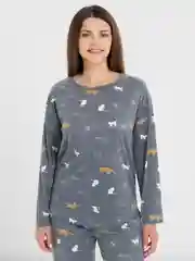 Черный пижама женская со штанами, домашний костюм с брюками/шортами, рисунок "Кошки", "Котята"