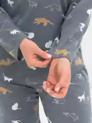 Черный пижама женская со штанами, домашний костюм с брюками/шортами, рисунок "Кошки", "Котята"
