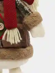 Серебряный новогодняя игрушка под ёлку на телескопических ножках "Олень", "Снеговик", подарок на новый год