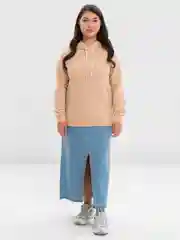 Карамельный худи женское, утепленное