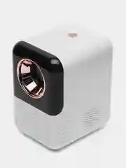 Белый портативный проектор X10 mini HD1280x720P на системе Android 10, WiFi, 120 ANSI-люменов