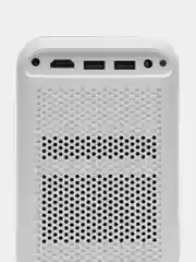 Белый портативный проектор X10 mini HD1280x720P на системе Android 10, WiFi, 120 ANSI-люменов