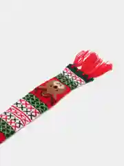 Зеленый новогоднее украшение для бутылки