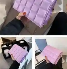 Лавандовый сумка женская