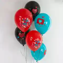 10 штук / 30 см Воздушные шары Лайк Like, Лучший Лайк, Ассорти, пастель