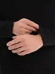 Синий термобелье мужское, из овечьей шерсти