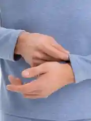 Синий термобелье мужское, из овечьей шерсти