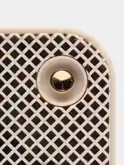 Белый bluetooth-колонка беспроводная M3, портативная, с ремешком для крепления