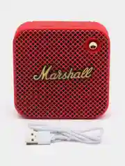 Красный bluetooth-колонка беспроводная M3, портативная, с ремешком для крепления