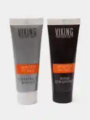 Подарочный набор  Viking Снежные вершины Крем для бритья 75мл+Крем после бритья 75мл